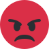 Twitter emoji hnev