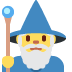 Twitter emoji emoji čarodej