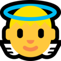 Microsoft emoji anjelik