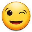 Samsung emojižmurkajúci smajlík